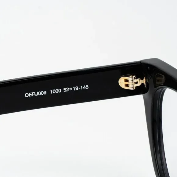 NEW Off-White STYLE 4 AF 11000 Black Blue Block Unisex Cat Eye Eyeglasses